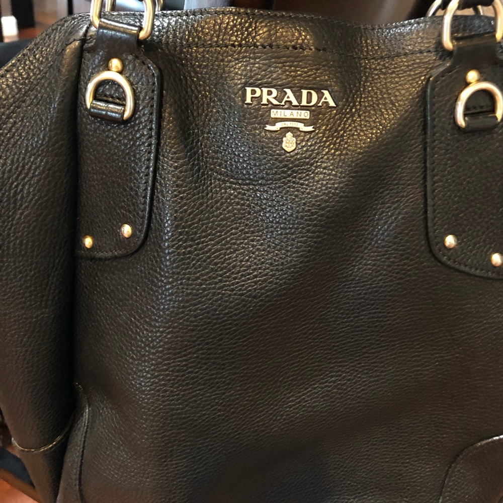 Authentic Prada Leather Bag